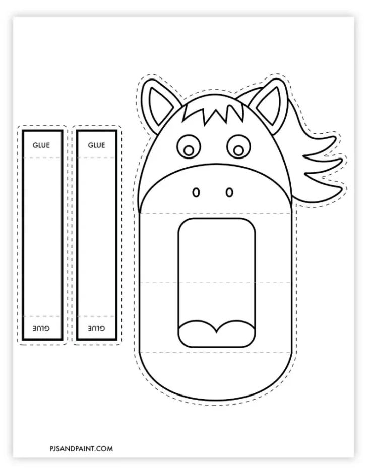 Printable Paper Puppet