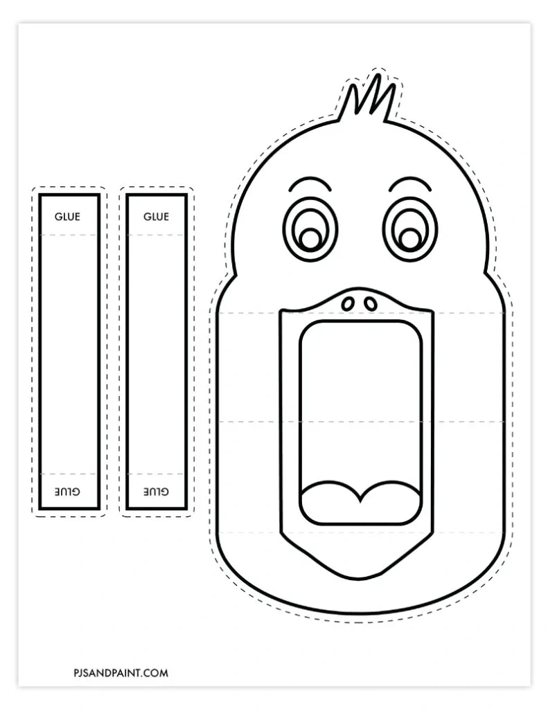 24 Free Printable Paper Hand Puppets - Pjs And Paint within Printable Paper Puppet Templates