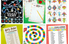 25 Fun Printable Games For Kids - Happiness Is Homemade with regard to Printable Paper Game