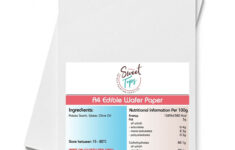 25X Edible Wafer Paper (Rice Paper) 0.35Mm For Printing | A4 Pack regarding Edible Printable Paper