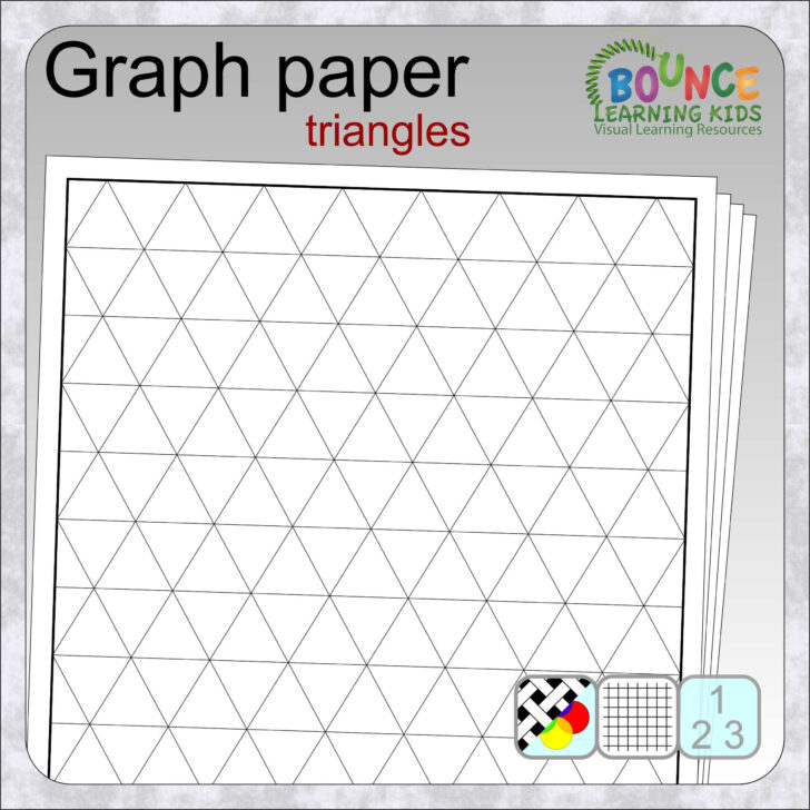 Printable Triangle Graph Paper