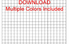 3/8 (0.375) Inch Printable Graph Paper - Includes Multiple Grid in Graph Paper Printable Multiple Grids