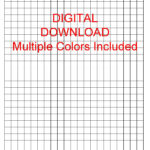 3/8 (0.375) Inch Printable Graph Paper   Includes Multiple Grid Inside Colored Graph Paper Printable