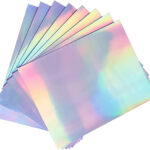 30 Blatt Koala Holografisches Stickerpapier Für Tintenstrahl Laserdrucker  Glänze Throughout Holographic Printable Paper