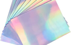 30 Blatt Koala Holografisches Stickerpapier Für Tintenstrahl Laserdrucker  Glänze throughout Holographic Printable Paper