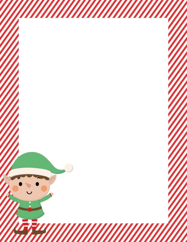 30+ Free Printable Christmas Border Printable Templates - The inside Printable Paper With Christmas Border
