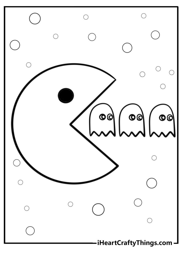 Pacman Printable Paper