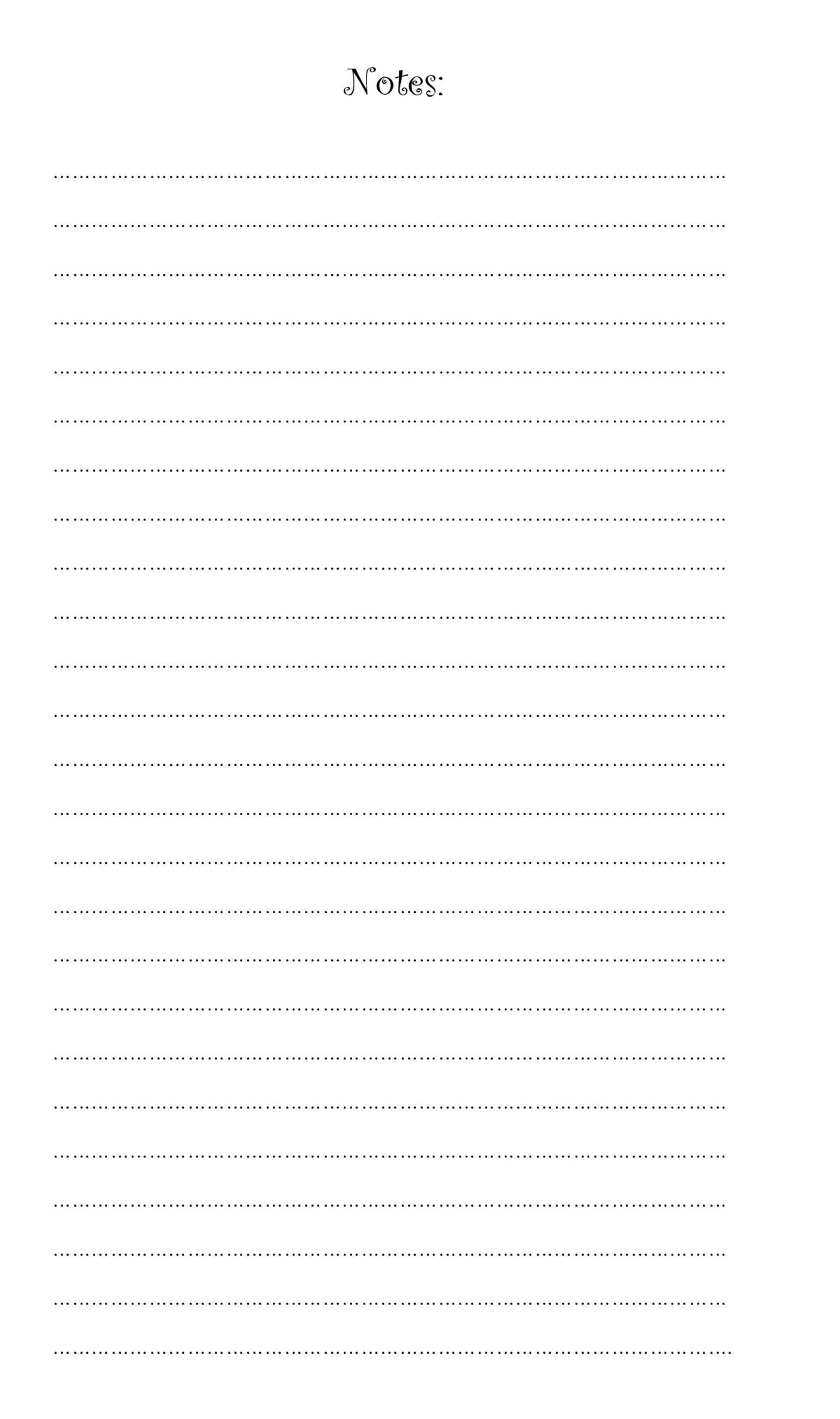 32 Printable Lined Paper Templates ᐅ Templatelab inside Line Printable Paper