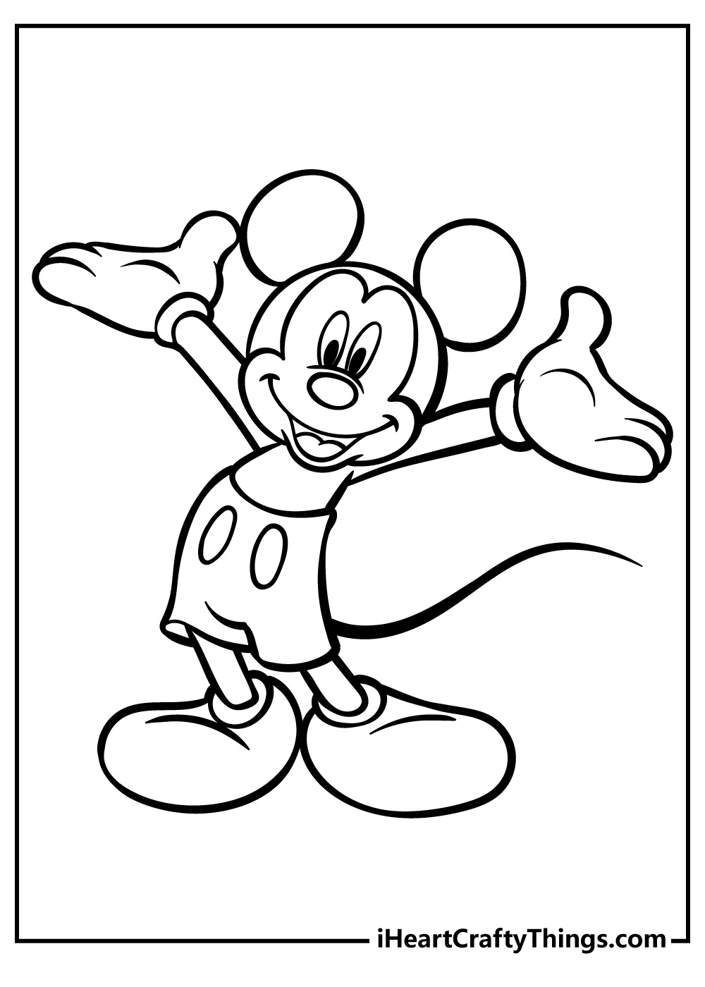 35 Mickey Mouse Coloring Pages (100% Free Printables) with Mickey Mouse Printable Paper