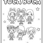 35 New Toca Boca Coloring Pages (100% Free To Print) For Printable Paper Doll House Toca Boca Coloring Pages