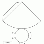 3D Cone Template Lessons, Worksheets And Activities For Printable Paper Cone Template
