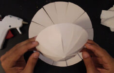 3D Paper Crafting 3 Domes throughout Printable Paper Dome Template