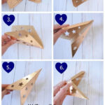 3D Paper Star Template: Paper Star Instructions And Free Template Inside Printable Paper Stars