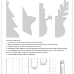 4 Free Printable Christmas Paper Chain Templates   Pjs And Paint In Printable Paper Chains Christmas