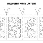 4 Sided Halloween Lantern.svg | Poweredbox With Printable Paper Lantern