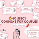 40 Spicy Printable Coupons Für Paare   Lustige Verabredungen Zum In Printable Paper Coupons
