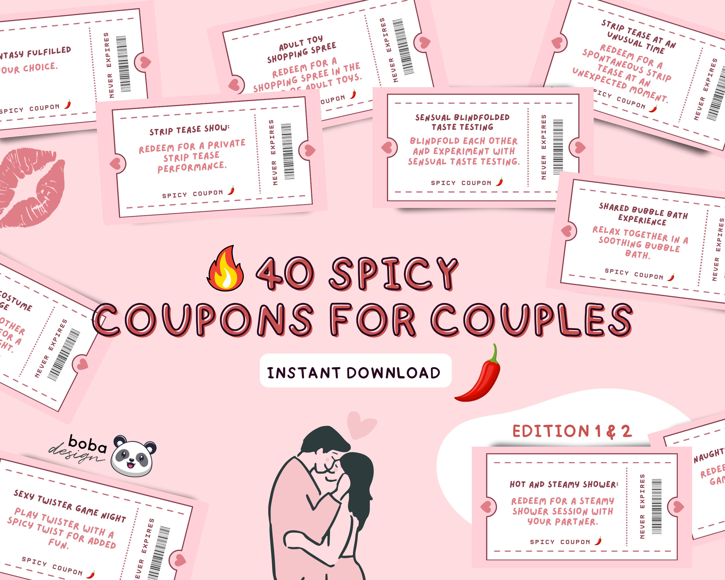 40 Spicy Printable Coupons Für Paare - Lustige Verabredungen Zum in Printable Paper Coupons