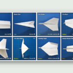45 Free Online Paper Airplane Designs Pertaining To Printable Paper Airplane Designs