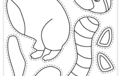 46 Free Printable Build Your Own Animal Crafts - Pjs And Paint for Printable Paper Animal Templates