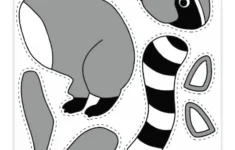 46 Free Printable Build Your Own Animal Crafts - Pjs And Paint with Printable Paper Animal