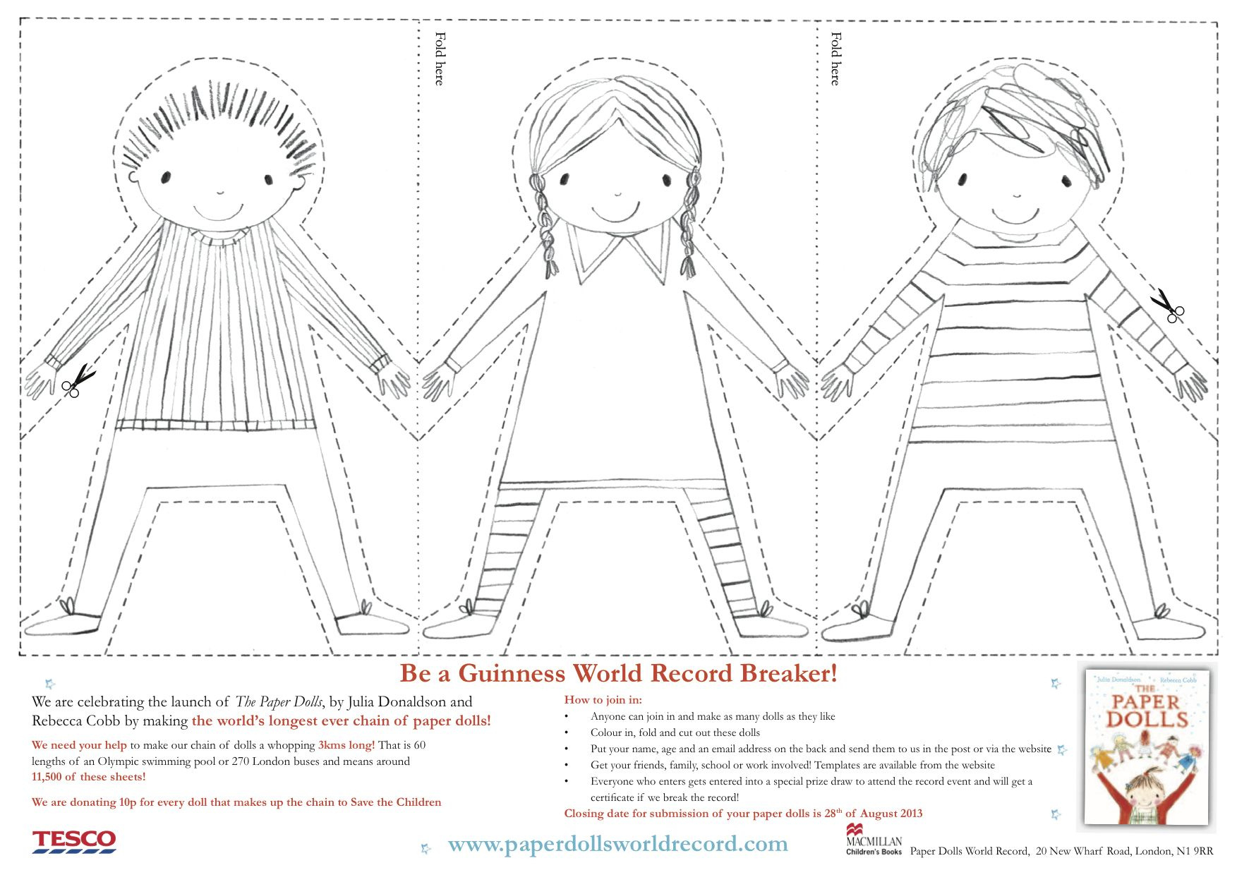 7 Paper Doll Template Ideas | Paper Doll Template, Paper Dolls pertaining to Printable Paper Doll Chain Template