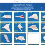 7 Sites With 100+ Paper Plane Instructions   Make The Best Paper Regarding Printable Paper Plane Designs