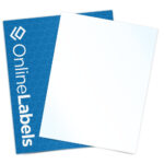 8.5" X 11" Sticker Paper   Clear Gloss Inkjet   Ol177Ck With Clear Printable Paper