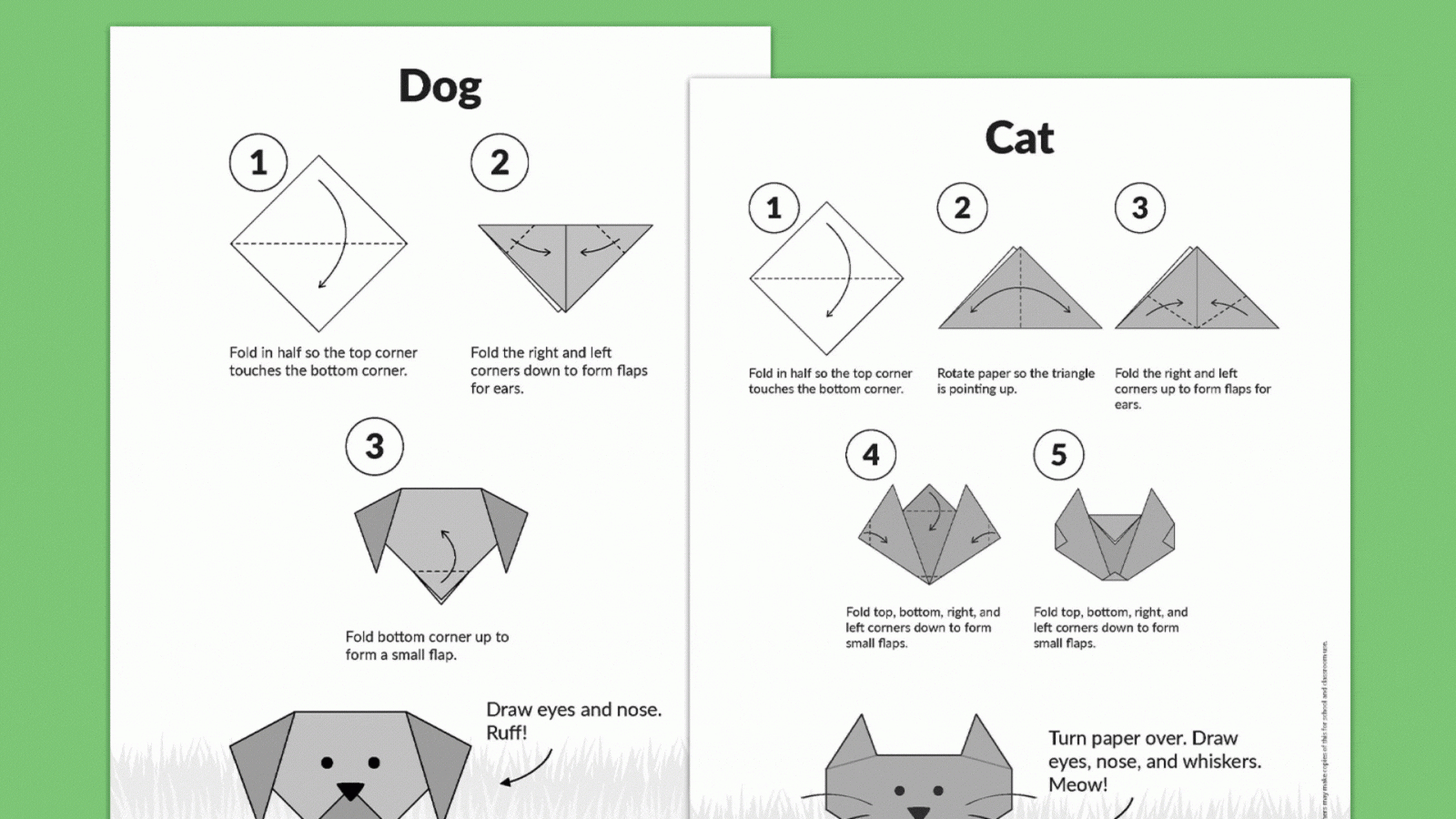 8 Easy Origami Projects For Kids (Free Printable Instructions) regarding Free Printable Paper Folding Activities