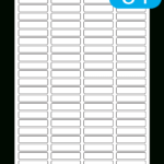 84 White Paper 46 X 11Mm Labels Per A4 Sheet, 35Mm Slide Labels For Label Printable Paper