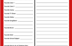 9 Best Christmas List Printable Ideas | Christmas List Printable intended for Christmas List Printable Paper