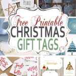 90+ Free Printable Rustic Christmas Tags For Gifts • Craving Some Throughout Gift Tag Printable Paper