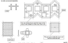 A Simple Church Paper Model To Print, Color, Cut And Assemble regarding Free Printable Paper Church Template
