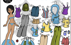 A Walk In The Woods- Paper Doll To Print • Paper Thin Personas for Printable Paper Doll Templates Free