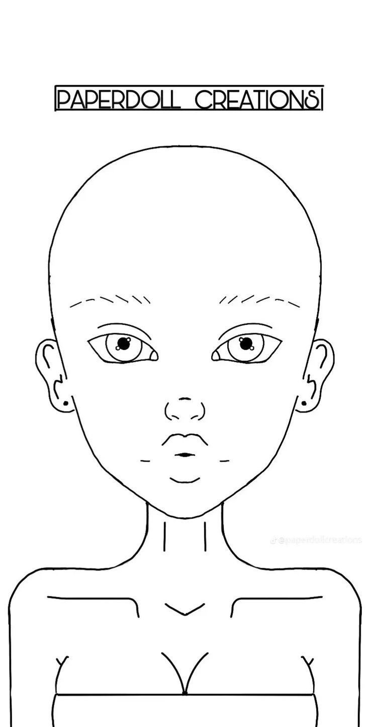 Alondravillegasvillegas Adlı Kullanıcının Cosas Que Comprar within Printable Paper Doll Face