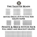 Angel Peyote Star Beading Pattern / Seed Bead Christmas Ornament Beaded  Star Pattern Stained Glass Within Printable Peyote Graph Paper