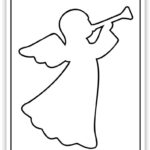 Angel Templates (Free Pdf Printables)   Simply Love Coloring Inside Printable Paper Angel Template