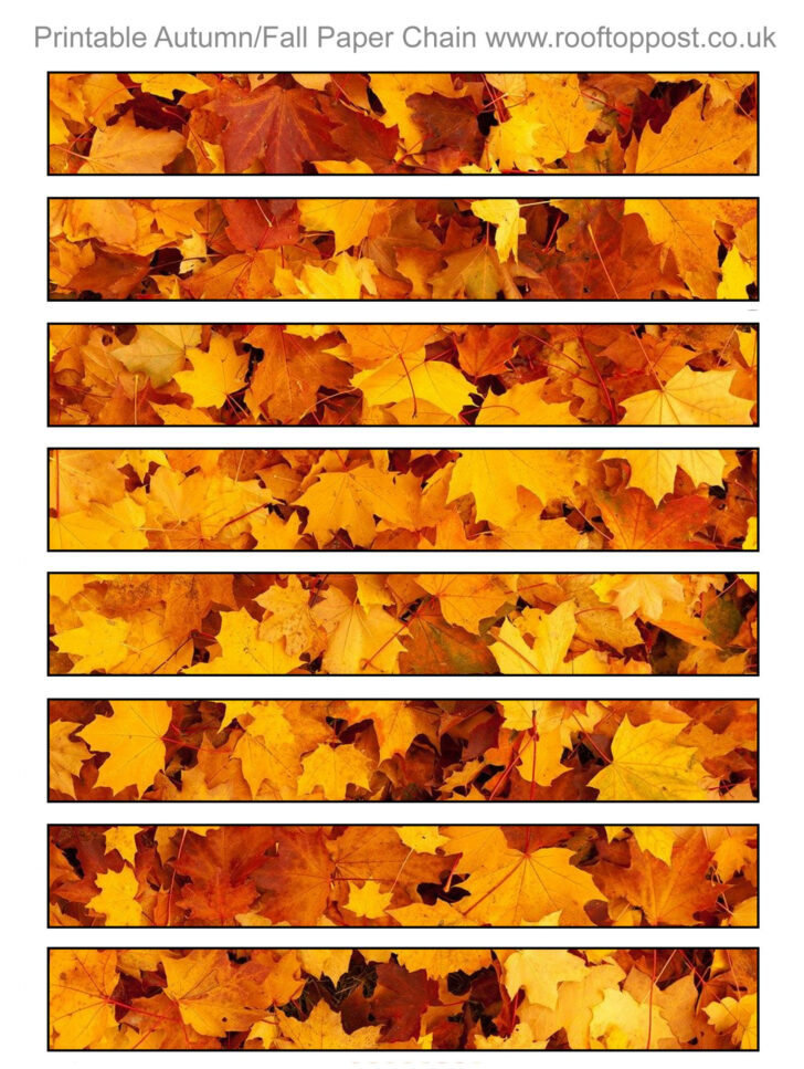 Fall Printable Paper
