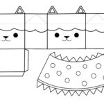 Baby Box Paper Craft (+Free Template)   Ioanna Ladopoulou – Art Intended For Printable Paper Craft Box