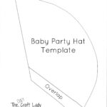 Baby Party Hats And Free Printable Template   The Crazy Craft Lady With Printable Paper Hat