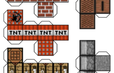 Barking Dog Interactive: Minecraft Papercraft pertaining to Printable Paper Minecraft