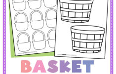 Basket Template (Free Printables) - Superstar Worksheets within Printable Paper Basket Template