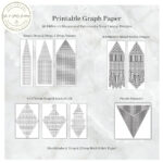 Beading Graph Paper   Draw Your Designs   Brick Stitch Paper   In Printable Triangle Beading Graph Paper