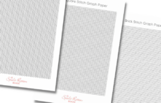 Beading Graph Paper (Square, Peyote, Brick Stitch) - Spoilt Rotten regarding Beading Graph Paper Printable