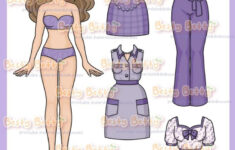 Bestybetty Doll Rose throughout Printable Paper Doll Dress Up Template Free