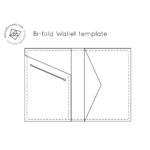 Bi Fold Wallet Template — Rosanna Clare Leather Workshops Regarding Printable Paper Wallet