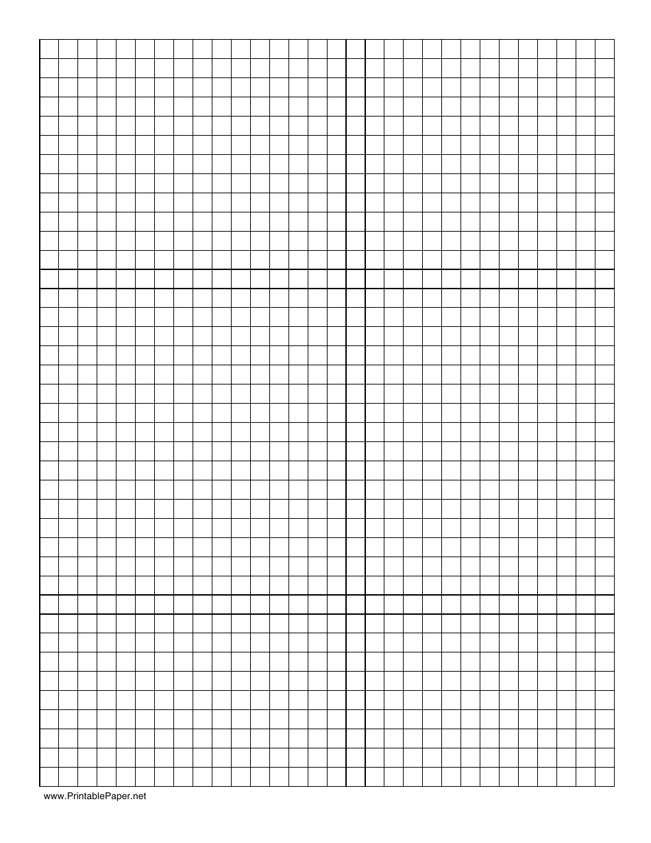 Black 1X1 Grid Graph Paper Template Download Printable Pdf regarding 1X1 Grid Paper Printable