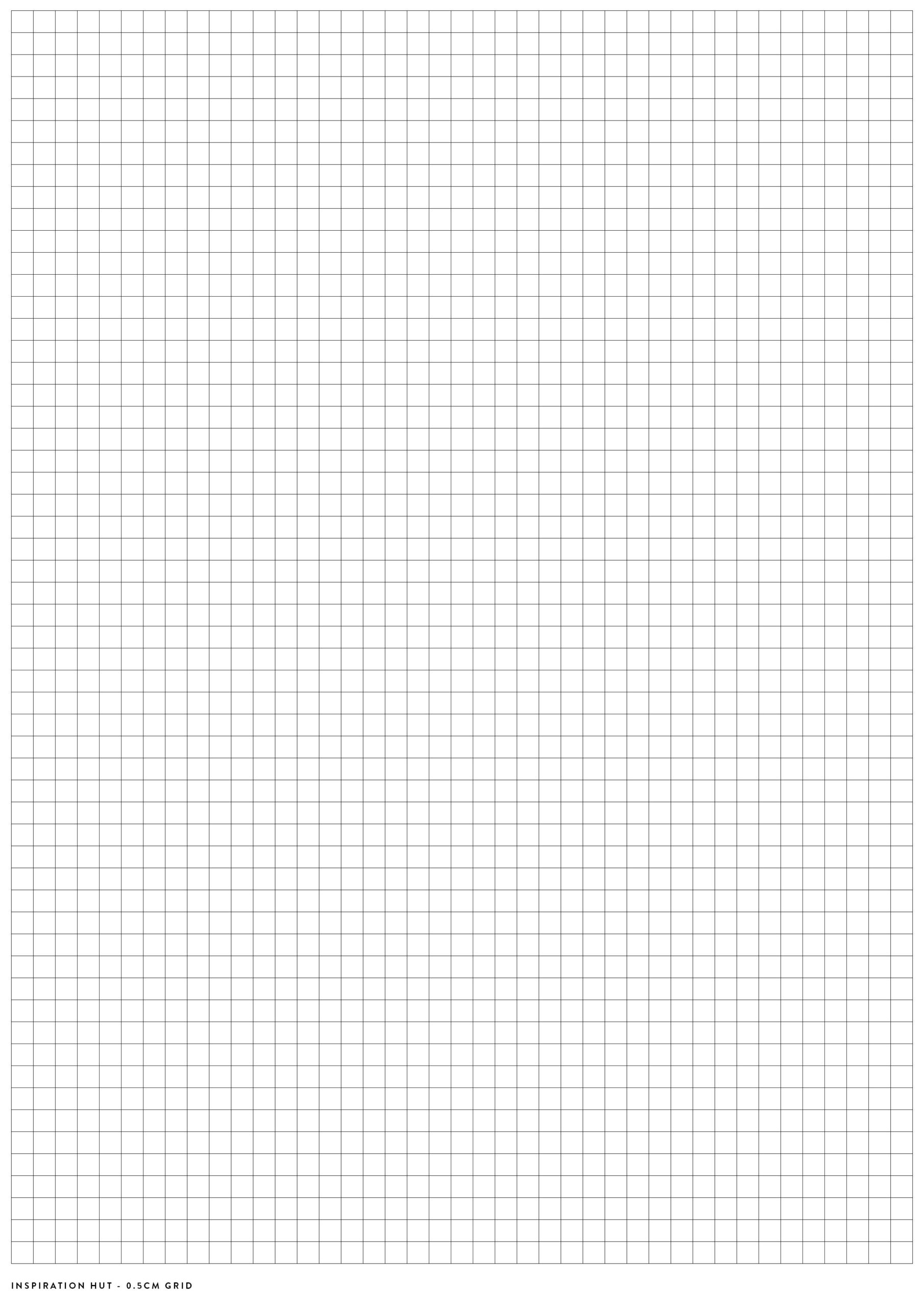 Black Grid Graph Paper - 10 Free Pdf Printables | Printablee with regard to Inspiration Hut Printable Paper