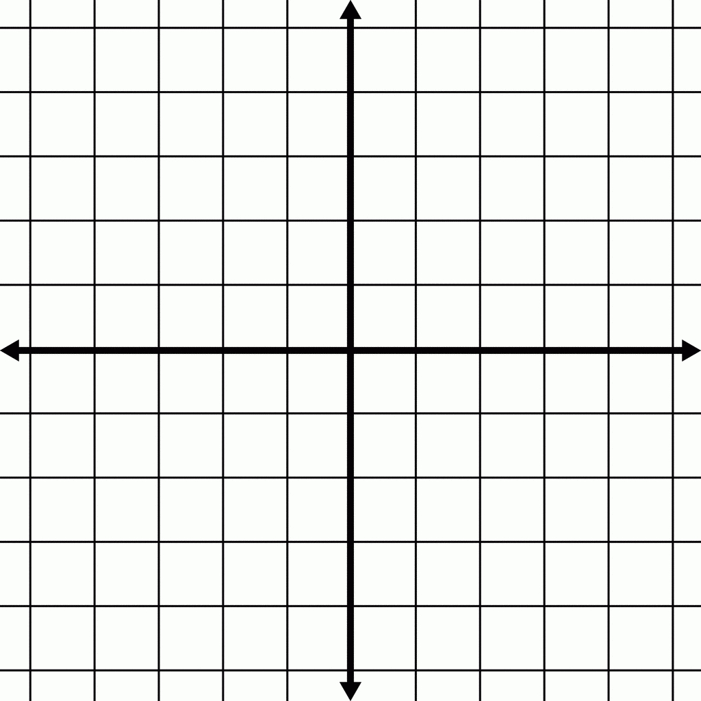 Blank Coordinate Grid With Grid Lines Shown | Clipart Etc for Graph Paper Printable Coordinate Plane