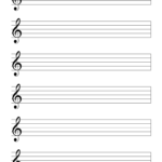 Blank Sheet Music (Free Printable Staff Paper) – Free Printables For Manuscript Paper Printable Free