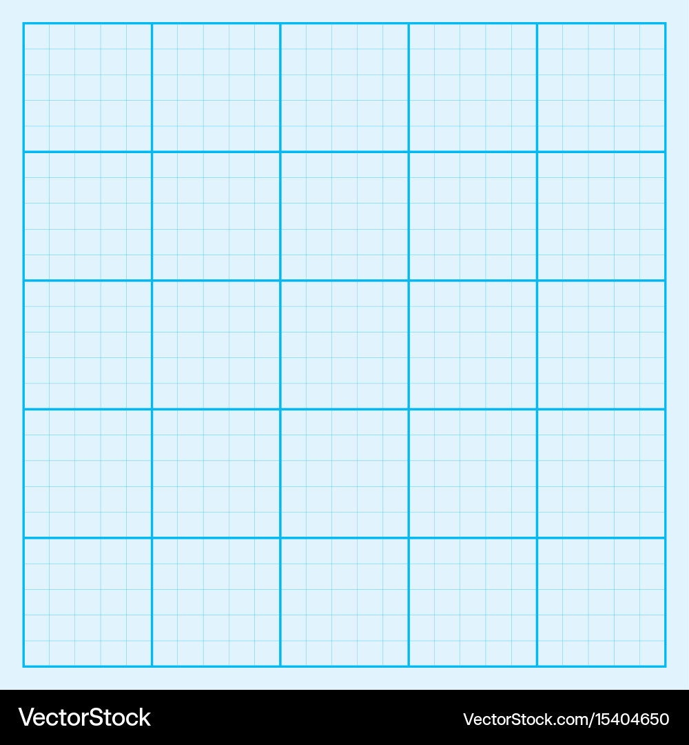 Blue Graph Paper Coordinate Grid Squar Royalty Free Vector intended for Blue Graph Paper Printable